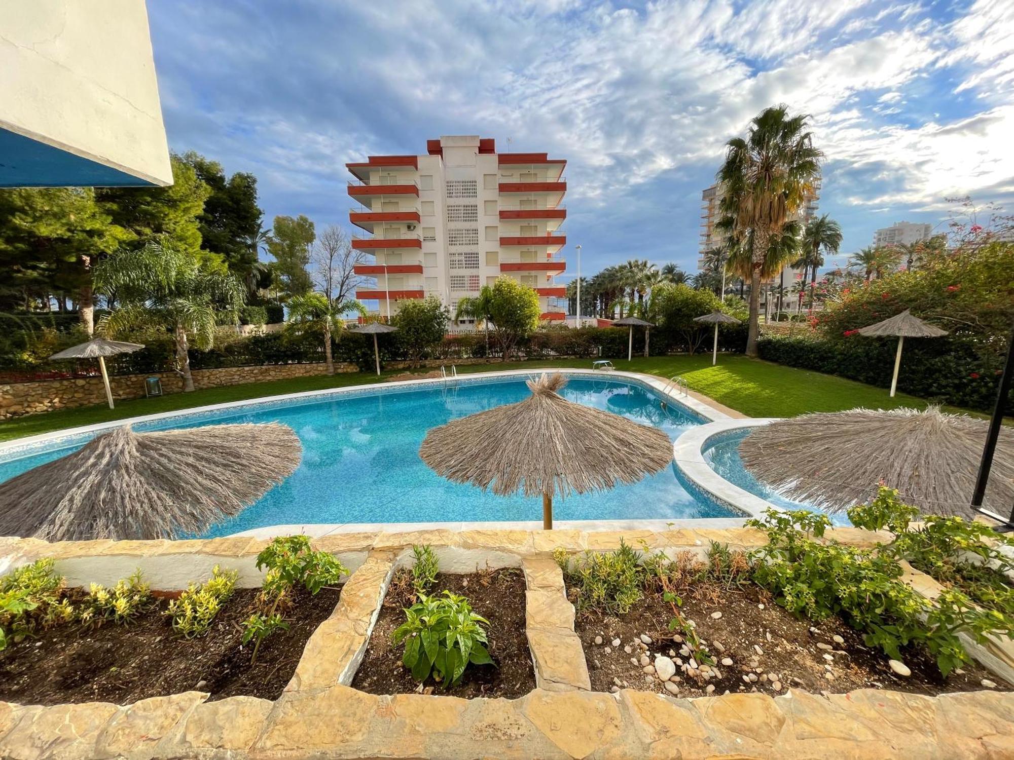 Vive El Mediterraneo - Apartamento Con Piscina En Cullera Zewnętrze zdjęcie